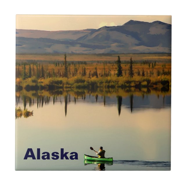 Azulejo Canoe Alaska (Frente)