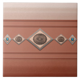 Azulejo Cañón de arenisca suroeste y Coppery Conchos