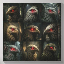 Águila de Piedra Preciosa Ígnea