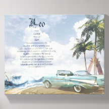 Nombre personalizado Impresión - Arte de pared per