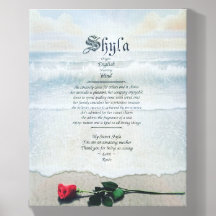 Nombre personalizado significa impresión - regalo 