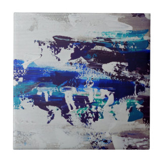 Azulejo Canvas Print Brise | Art abstrait contemporain 