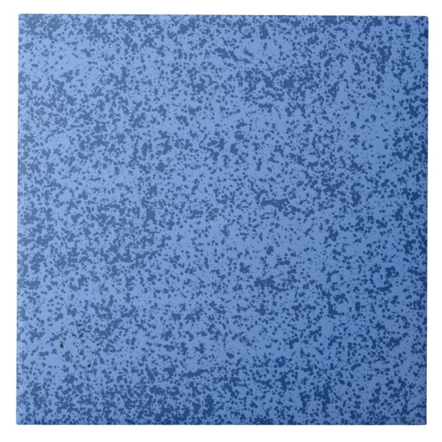 Azulejo Caos de punto azul (Frente)
