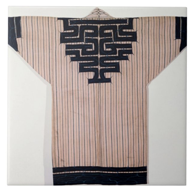 Azulejo Capa Ainu, siglo XIX (Frente)