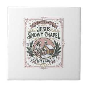 Azulejo Capilla nevada de Jesús Capilla nevada de Jesús Fe