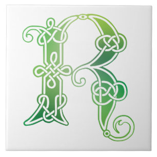 Azulejo Capital decorativa del nudo celta del siglo XVI R