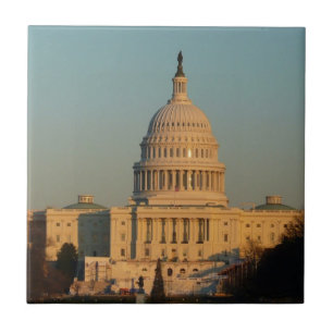 Azulejo Capitolio de los Navidades Washington DC Holiday