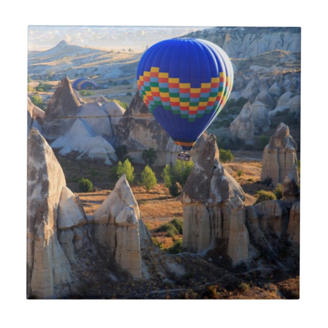 Azulejo Cappadocia, Goreme| Globo de aire caliente (Frente)