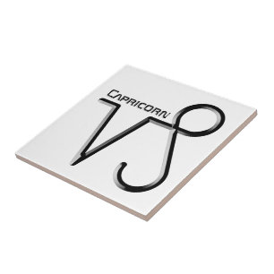 Azulejo CAPRICORN, Resumen del diseño del Rótulo Zodiaco,