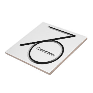 Azulejo CAPRICORN, Resumen del diseño del Rótulo Zodiaco,