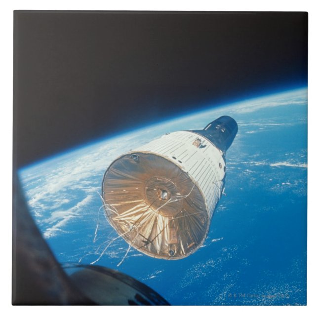 Azulejo Cápsula de espacio de los géminis (Frente)