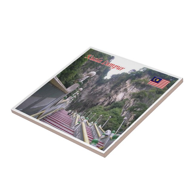 Azulejo CÁPSULAS DE BATU zMY013 Kuala Lumpur, Malasia, (Lado)