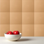 Azulejo Capuchino sólido beige marrón claro<br><div class="desc">Diseño de color capuchino beige de color claro.</div>