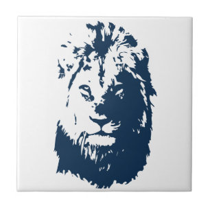 Azulejo Cara de león
