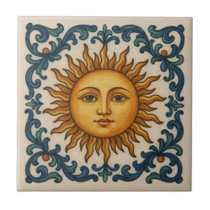 Azulejo Cara de sol