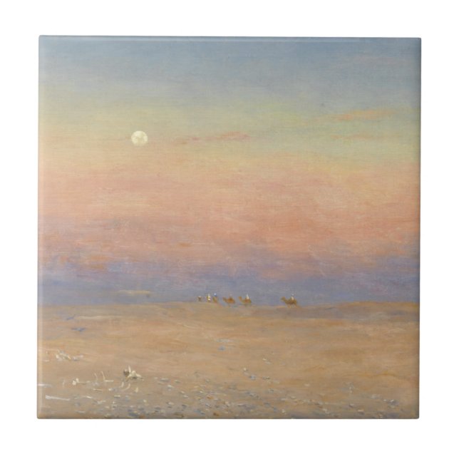 Azulejo Caravana del desierto (Frente)