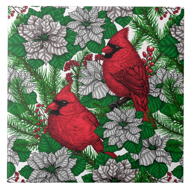 Azulejo Cardenales 2 (Frente)