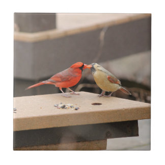 Azulejo Cardenales de besos