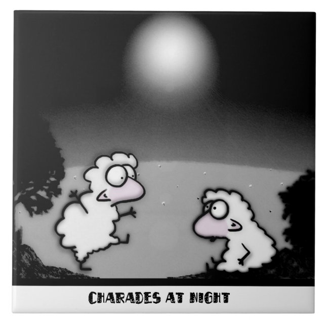Azulejo Cargos nocturnos (Frente)