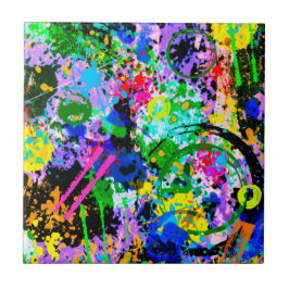 Azulejo Carnaval de graffitis 1