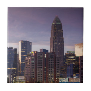 Azulejo Carolina del Norte, Charlotte, vista elevada