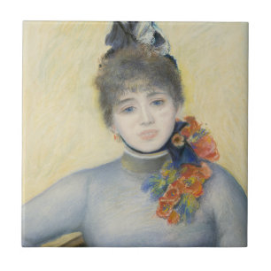 Azulejo Caroline Remy ("Severine"), c.1885