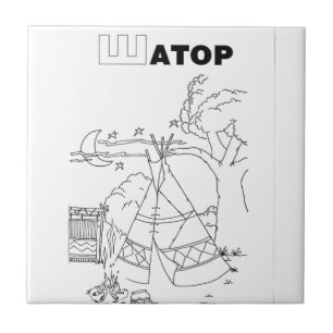 Azulejo carpa cirílica serbia