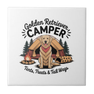 Azulejo Carpas para Golden Retriever, Tiendas, Golosinas y