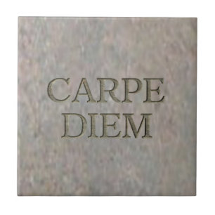 Azulejo Carpe Diem Piedra pequeña