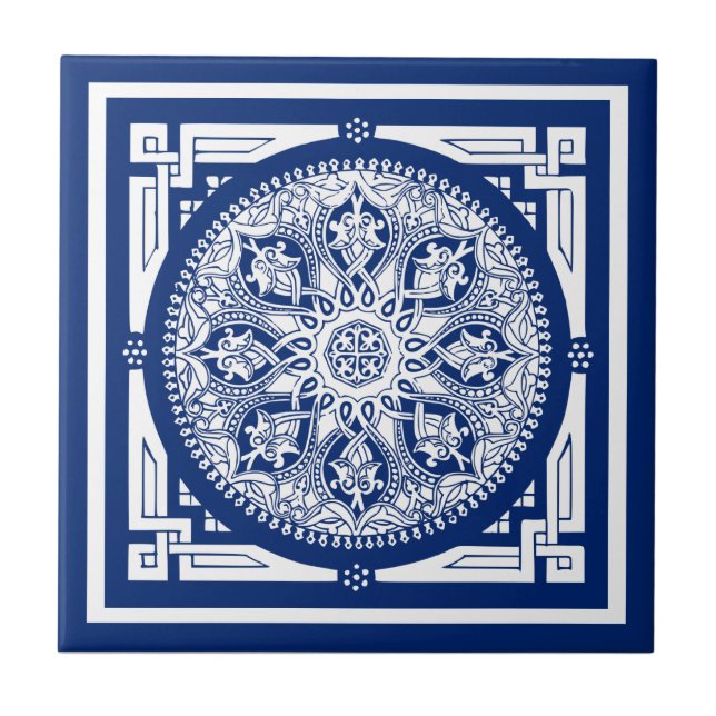 Azulejo Carreau mandala (Frente)