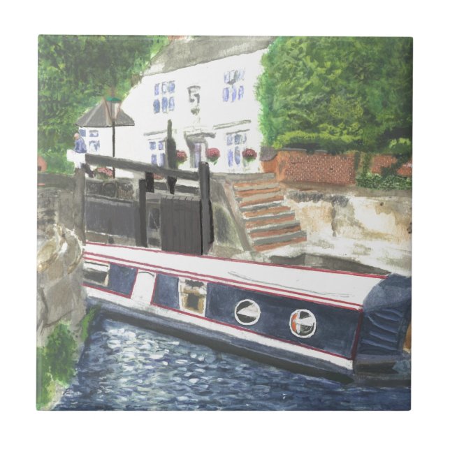 Azulejo Casa Nottingham de la cerradura de Beestonl (Frente)