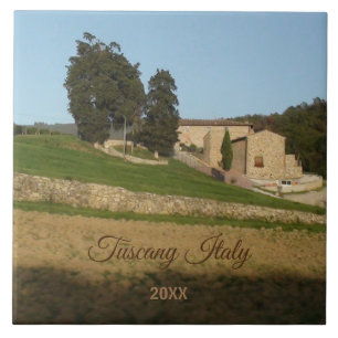 Azulejo Casa rural rústica Toscana Italia foto Tile cerámi