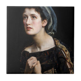 Azulejo Casandra (Princesa de Troya) (por John Collier)