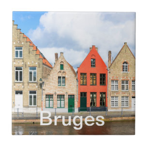 Azulejo Casas antiguas de Brujas, Bélgica