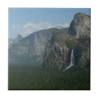 Azulejo Cascada Bridalveil y Half Dome en Yosemite