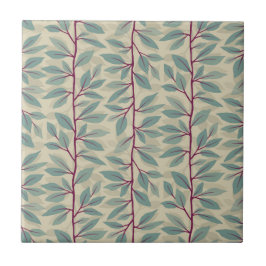 Azulejo Cascada de follaje vertical deja berry Verde azula