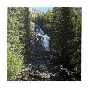 Azulejo Cascada Oculta en el Parque Nacional Grand Teton