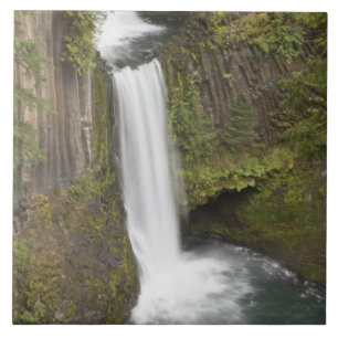 Azulejo Cascada Toketee en el condado de Douglas, Oregon