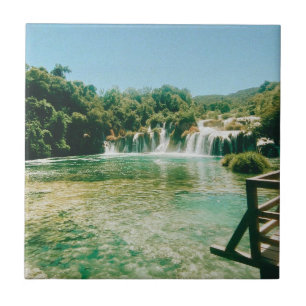 Azulejo Cascadas de Krka - Parque Nacional Krka - Croacia