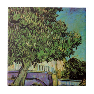 Azulejo Castaño en flor de Vincent van Gogh