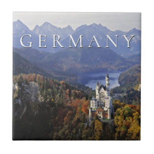 Azulejo Castillo de Neuschwanstein   Alemania, Baviera