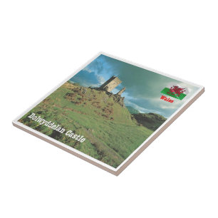 Azulejo CASTILLO DOLWYDDELAN WLS015, Gales, Europa,