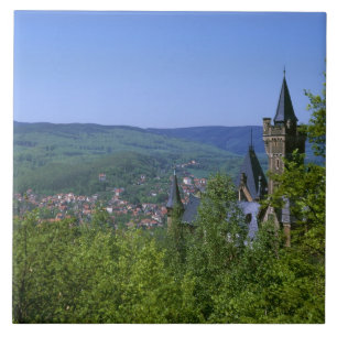 Azulejo Castillo, Wernigerode, Sajonia Anhalt, Alemania