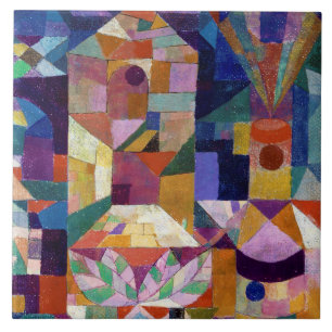 Azulejo Castle Garden, Paul Klee