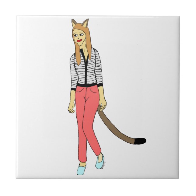 Azulejo catadora (Frente)