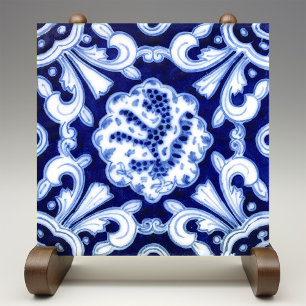 Azulejo Catalán Blue & White Palau de Maricel Sitg