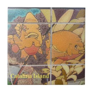 Azulejo CATALINA ISLAND CERAMIC TILE FACES of CATALINA