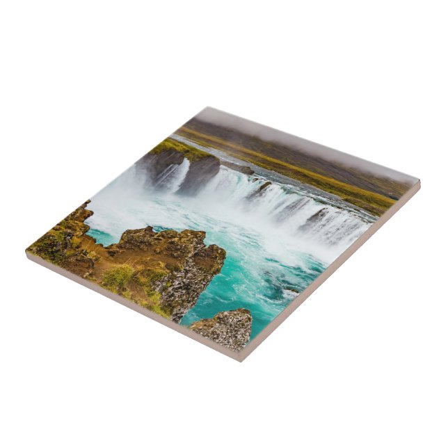 Azulejo Catarata de Godafoss, Islandia (Lado)