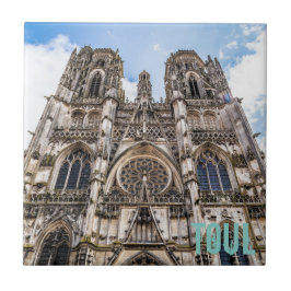 Azulejo Catedral de St. Etienne regalo de Francia