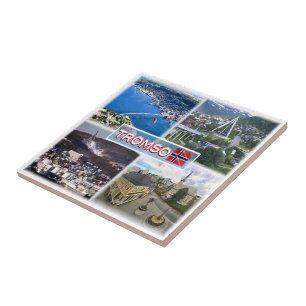 Azulejo Catedral del Ártico de TROMSO017, Noruega,